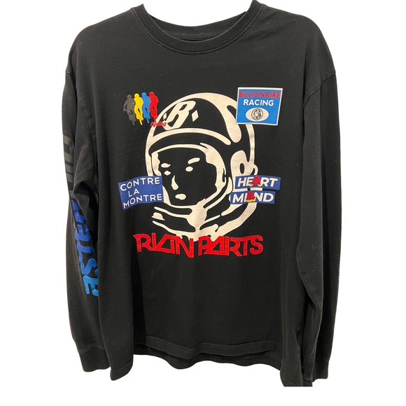 Billionaire Boys Club BBC Racing Asteroid Long Sleeve Graphic T-Shirt - Picture 1 of 12